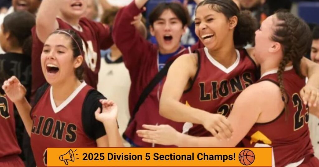 SET High women's basketball 2025 Division 5 section champs